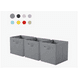 thumbnail image 1 of Cajas De Almacenamiento Xtellar De Organizadora Tela Plegables/3pcs, 1 of 4