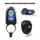 thumbnail image 1 of Bloqueo de alarma de bocina antirrobo de motocicleta con control remoto para accesorio de ciclismo de bicicleta, 1 of 9