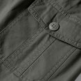 thumbnail image 4 of JTSRKL Mens Multi Pocket Cargo Shorts Elastic Waist Drawstring Knee Length Bermuda Shorts Summer Outdoor Casual Daily Comfort Bottoms, 4 of 8