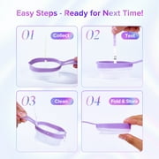 Premom Collapsible Urine Cups for Ovulation & Pregnancy Tests, 2 Count