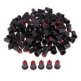thumbnail image 1 of 100 Unids Potenciómetro Eje Control Botón Giratorio Tapa 3 Color Sunnimix rojo, 1 of 8