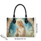 thumbnail image 3 of Backpack Godmother Backpack Oil Painting Style Handbag Women's Tote Bag Large Capacity Shoulder Bag, 3 of 6