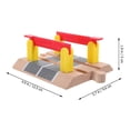 thumbnail image 3 of Train Track Accessory Railway Railing Barrier Train Scene Prop Toy Educational Toy, 3 of 4