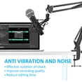 thumbnail image 7 of SUNMON SM58S Microphone Shock Mount Holder for Reduces Vibration and Noise, Suitable for Shure SM58S Cardioid Dynamic Vocal Mic, 7 of 7
