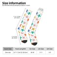 thumbnail image 7 of Knee High Socks for Men and Women, Colorful Starfis Althletic Compression Socks, Support Long Tube Socks for Outdoor Sport, Calf Socks, High Stockings for Women Men, 7 of 7