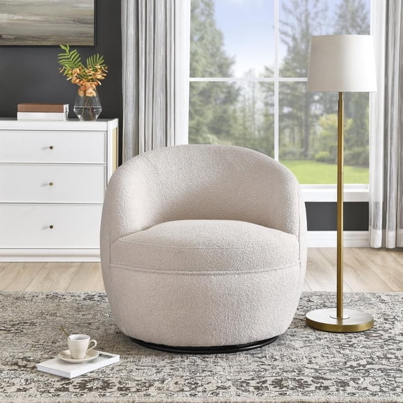 Shirley Accent Chair, Beige