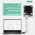 thumbnail image 2 of -SP5F MP3 Voice Playback Module UART Serial Port Control Intelligent Voice Broadcast MP3 Voice Player Module,1 x MP3 voice play module 1 x cable(Colors are random, no specified colors are accepted), 2 of 8