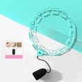 thumbnail image 1 of Intelligent Sport Hoop Removable Thin Waist Exercise Hoop Home Training Fitness Green, 1 of 5