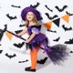 thumbnail image 5 of 1 Unidad. Bruja De Halloween. Accesorios Para La Habitación. Bruja De Plástico Desmontable. Bruja De Halloween. Bruja Voladora. Bruja De La Habitación. Accesorios Para Disfraces De Bruja. Fiesta De, 5 of 8