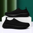 thumbnail image 2 of Women's Walking Shoes - Tennis Athletic Casual Gym Slip-On Lightweight Sneakers, 2 of 11