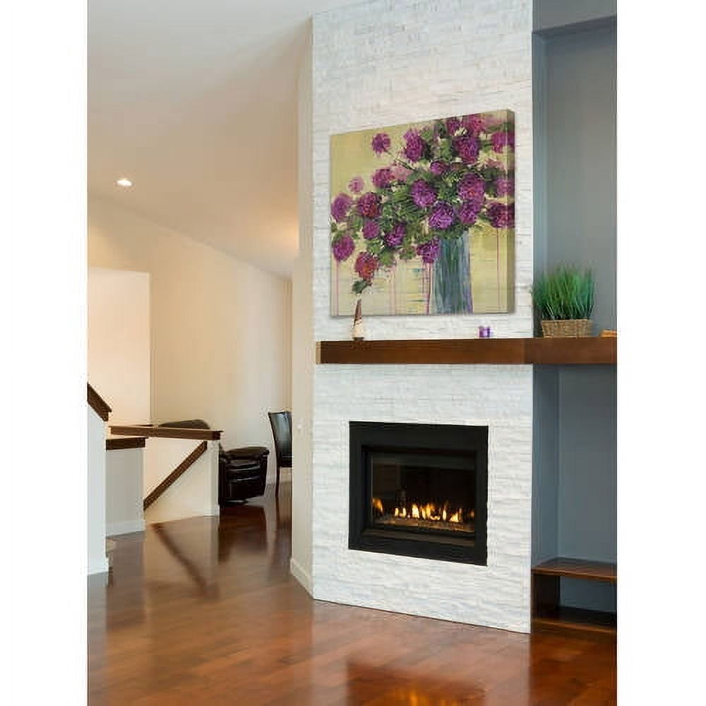 Marmont Hill - "Flower Remedy II" by Julie Joy Painting Print on Wrapped Canvas