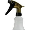 thumbnail image 6 of Comfort Axis Heavy Duty Acid Resistant Trigger Sprayer, Black/Gold, 9-1/4" Dip Tube, 28mm Neck Finish - 3 Pack, 6 of 6