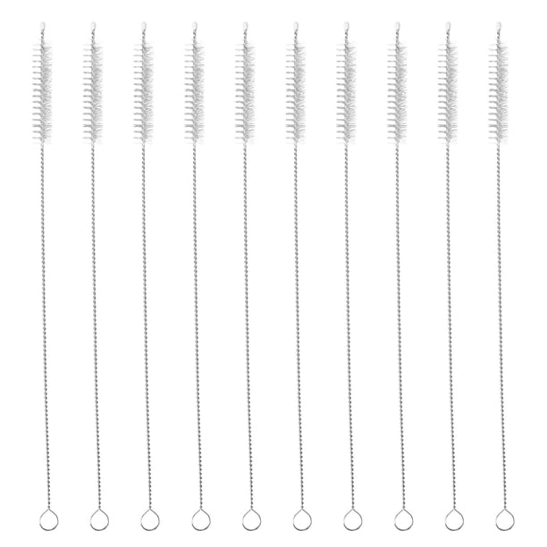 10 cepillos para desagües de tuberías, herramienta de limpieza y dragado, para limpiar tubos de ventilación.