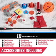 48 7-in-1 Multi Game, Basketball, Air Hockey, Suction Cup Darts and more, by MD Sports
