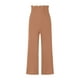 thumbnail image 2 of VISgogo Pantalones de Pierna Ancha con Volantes para Mujer, Pantalones de Color Sólido de Cintura Alta Sueltos Casuales de Verano VISgogo  moda, 2 of 4