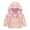Pink, variant on Toddler Baby Boys Girls Spring Jacket Cute Cartoon Windbreaker Coats Rain Jacket Hooded Zip Light Outerwear Trench Snowsuit Parka Vest