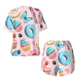 thumbnail image 5 of Xecao Cupcakes and Donuts print Swimsuit for women, Summer-ready, sporty style.Quick-dry fabric. Many sizes & colors., 5 of 9