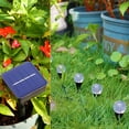 thumbnail image 4 of 20 LED Solar Garden Lights with RGB Color Changing & Warm White | IP65 Waterproof Outdoor Solar Lamps for Yard Walkway Patio Decor | Auto On/Off, 4 of 6