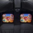 thumbnail image 4 of Super Kitties Carpet Car Floor Mats 4 Pieces Sets All Weather Front & Rear Mats Non Slip Car Protector Mat, 4 of 8
