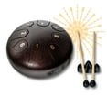 8 Note 6 in Beginner Steel Tongue Percussion Drum Set with Mallets