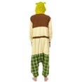 thumbnail image 5 of Shrek Union Suit Men's Costume Kigurumi Zip Up Hooded One Piece Pajama, 5 of 5