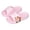 Pink, variant on hzomhy Unisex Kids Reversible Thickened Slippers Soft Nonslip Washable Quick Drying Breathable Lightweight Plush Comfortable Indoor Home Use