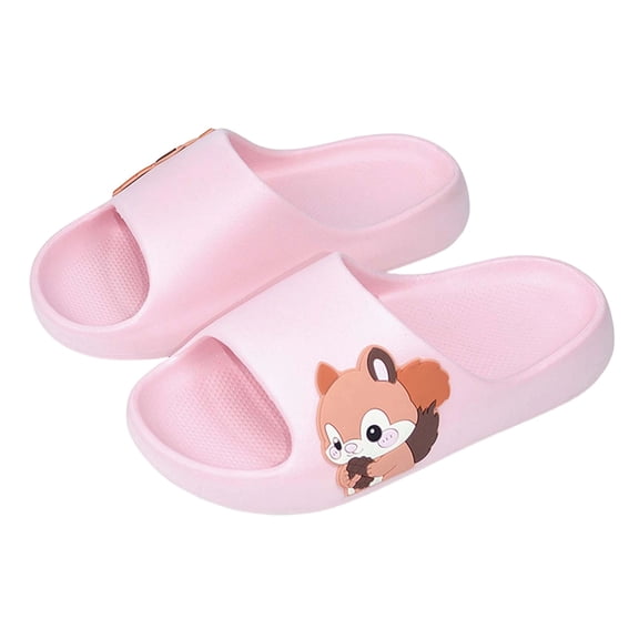 ZACPNCV Cloud Slides for Kids, Toddler Pillow Slippers Shower Bathroom Non-Slip Open Toe Super Boys Girls Home House Cloud Cushion Slide Sandals for Indoor Outdoor Shoes