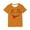 Tops-A450Orange, variant on Boys T-Shirt Funny Short Sleeve Winking Face Print Tops Daily Casual Playwear Comfortable Summer Active Kids Outfits for Teen