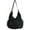 Black, variant on Women Nylon Shoulder Bag Waterproof Crossbody Bag Casual Handbag Lightweight Messenger Bag Top Handle Bag