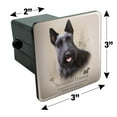 thumbnail image 5 of Scottish Terrier Scottie Dog Breed Tow Trailer Hitch Cover Plug Insert, 5 of 7