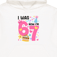thumbnail image 3 of Inktastic I Was 6 Now I'm 7 Birthday Celebration Youth Hoodie Sweatshirt, 3 of 4