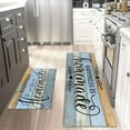 thumbnail image 2 of Farmhouse Kitchen Mats for Floor Set of 2,Anti Fatigue Mats for Kitchen Floor, Comfort Standing Kitchen Rugs and Mat, Non-Slip Washable Cushioned Anti Fatigue Rug, 17'''' X 47'''' + 17'''' X 30'''', 2 of 7