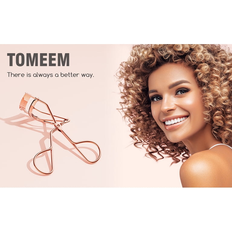 TOMEEM Eyelash Curler with Comb, 5 Replacement Pads photo 5