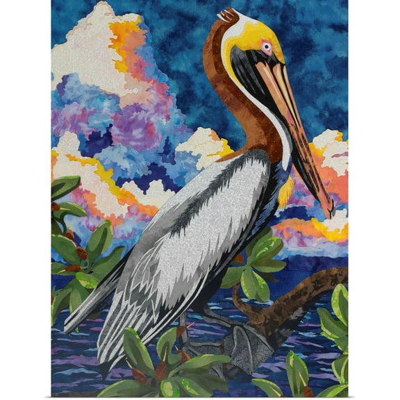 Great BIG Canvas | "Pelican" Art Print - 18x24