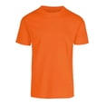 thumbnail image 3 of Playera Slim Fit Unisex Cuello Redondo Manga Corta Strech Color Anaranjado Talla Chica Marca Emil SaEs, 3 of 4