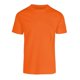 thumbnail image 3 of Playera Slim Fit Unisex Cuello Redondo Manga Corta Strech Color Anaranjado Talla Chica Marca Emil SaEs, 3 of 4