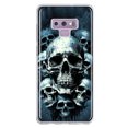 thumbnail image 1 of MUNDAZE Samsung Galaxy Note 9 Graveyard Death Dream Skulls Double Layer Phone Case Cover, 1 of 6