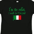 thumbnail image 4 of Inktastic So Cute Italian Boys or Girls Toddler T-Shirt, 4 of 5