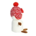 thumbnail image 2 of Aurora Lil' Flurry Snowman Stuffed Animal - 11 Inch Festive Holiday Plush Toy 2 of 12