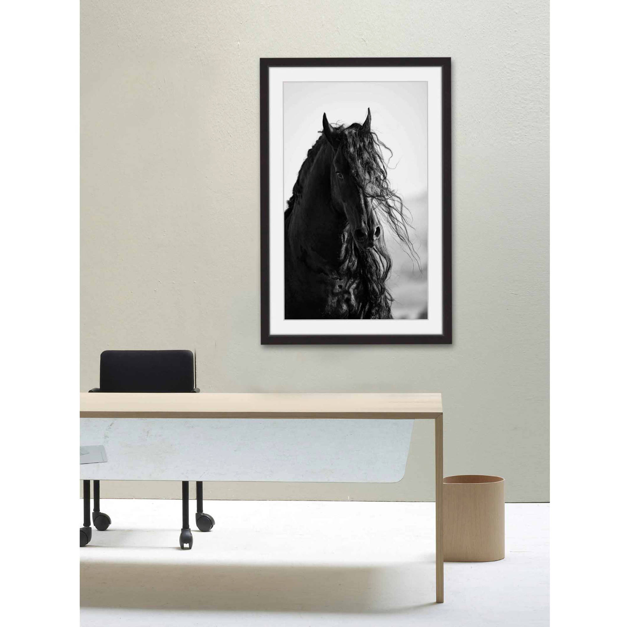 "Dragon Horse" Framed Painting Print