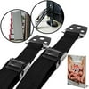BabyBliss Anti Tip Furniture & TV Safety Straps (2 Pack) | All Metal Parts, No Plastic | Heavy Duty Durable Anchors | Adjustable Safety Straps For Baby Proofing and Child Safety