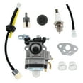thumbnail image 3 of ICHTHYOSAUR Carburetor Fuel Line Kit for Echo SRM-280 SRM-280T SRM-280U SRM-280S Timmer A021001340 Carb Primer Bulb Spark Plug Grommet, 3 of 6