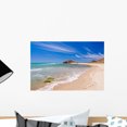 thumbnail image 1 of Beautiful Exotic Beach Mediterranean Wall Mural by Wallmonkeys Peel and Stick Graphic (18 in W x 12 in H) WM230223, 1 of 4