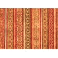 thumbnail image 1 of Ahgly Company Machine Washable Indoor Rectangle Abstract Orange Modern Area Rugs, 6' x 9', 1 of 4