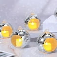 thumbnail image 6 of HomeKingdee Hanging Tealight Candle Holder Globe Elegant Glass Candle Holders for Romantic Home Decor for Parties and Celebrations Sturdy Design for Indoor Use, 6 of 8