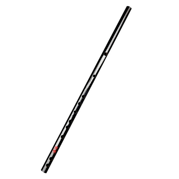 Raindrops Flute Instrument Bamboo Black Kids Musical Beginner Friendly 1Pack 17.9x0.9x0.9In