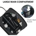 thumbnail image 6 of Large Toiletry Bag for Men, Travel Toiletries Shaving Bag, Water Resistant Hanging Organizer Dopp Kit, Travel Accessories Bag for Business Trip, Gym, Men's Gift(Black Bag), 6 of 9