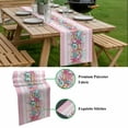 thumbnail image 5 of Summer Starfish Pink Table Runner - 70 Inch Long, Kitchen Dining Table Runner Dresser Scarves, Beach Coral Conch Coastal Farmhouse Decor for Coffee Tables Wedding Party Banquet, 5 of 8