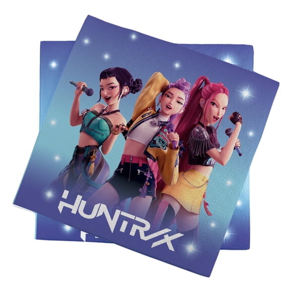 Servilletas K Pop Dipak 16.5 x 16.5 cm 1 Paquete con 16 Piezas.