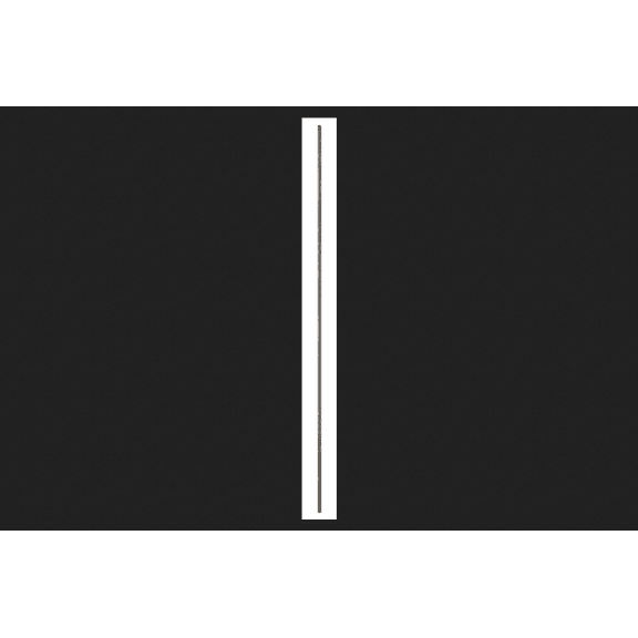 SteelWorks Solid Steel Rod - Metal, Smooth Finish - 1/2 In. x 4 Ft.